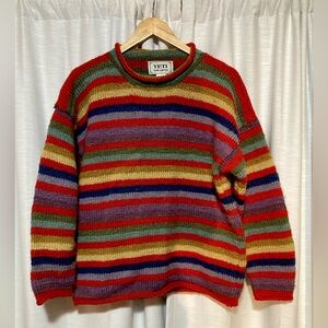 Hand Knit Wool Sweater